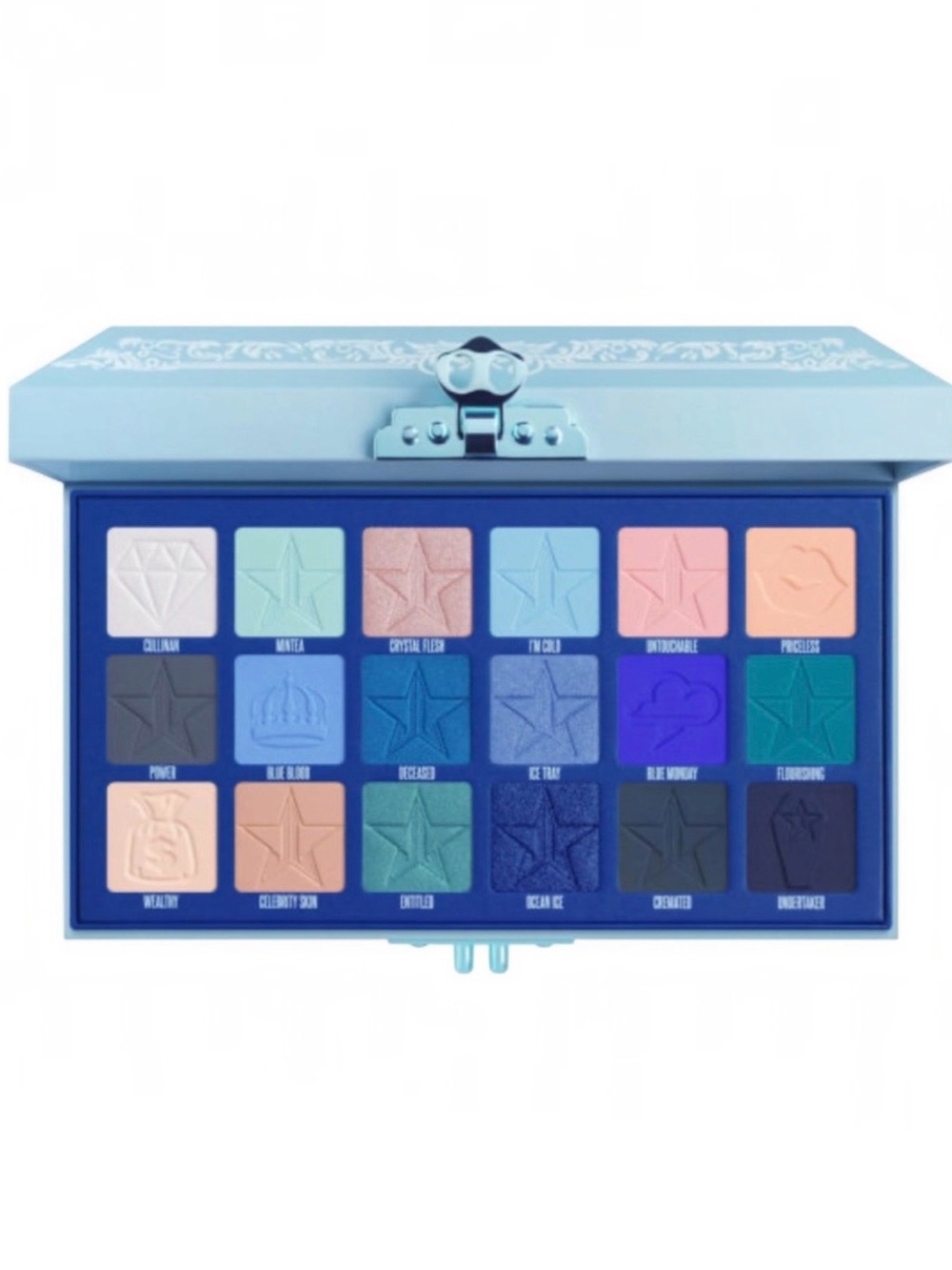 Jeffree Star Cosmetics 
Blue Blood Eyeshadow Palette